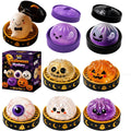 Halloween Dumpling Squeeze Squishy Toy, Cute Slow Rising Halloween Squishy Stress Relief Toy, Soft Sensory Fidget Toy for Party Favors, Trick or Treat Gifts & Collectors
