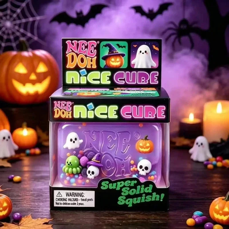 Spider Pumpkin Squishy Fidget Toy
